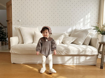 Kids Checkered Bodysuit