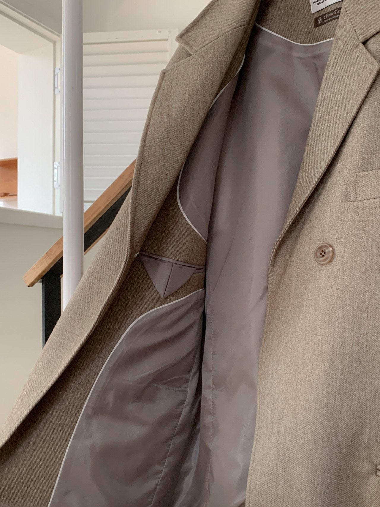 Oversized Wool-Blend Blazer