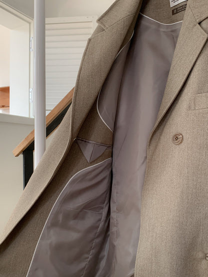 Oversized Wool-Blend Blazer