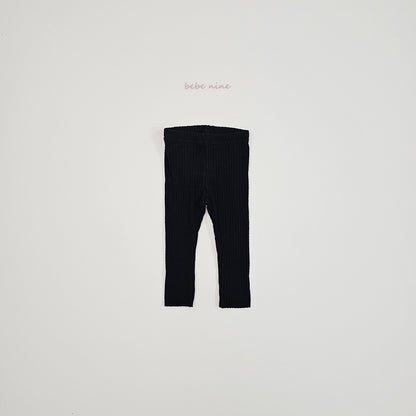 Basic Ribbed Leggings