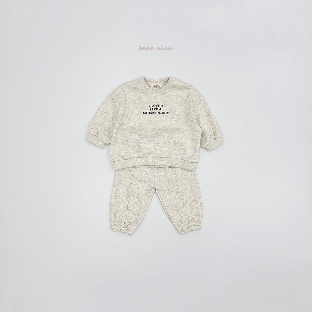 Sweatshirt and Jogger Set