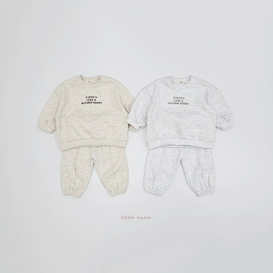 Sweatshirt and Jogger Set