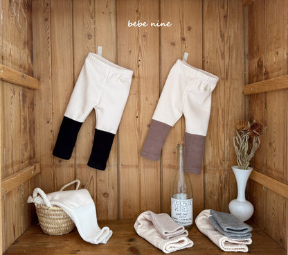 Two-Tone Fleece Leggings