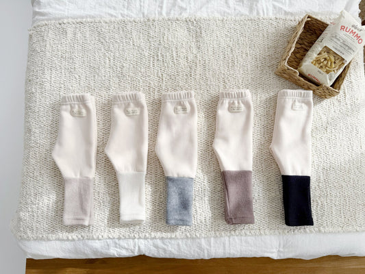 Two-Tone Fleece Leggings