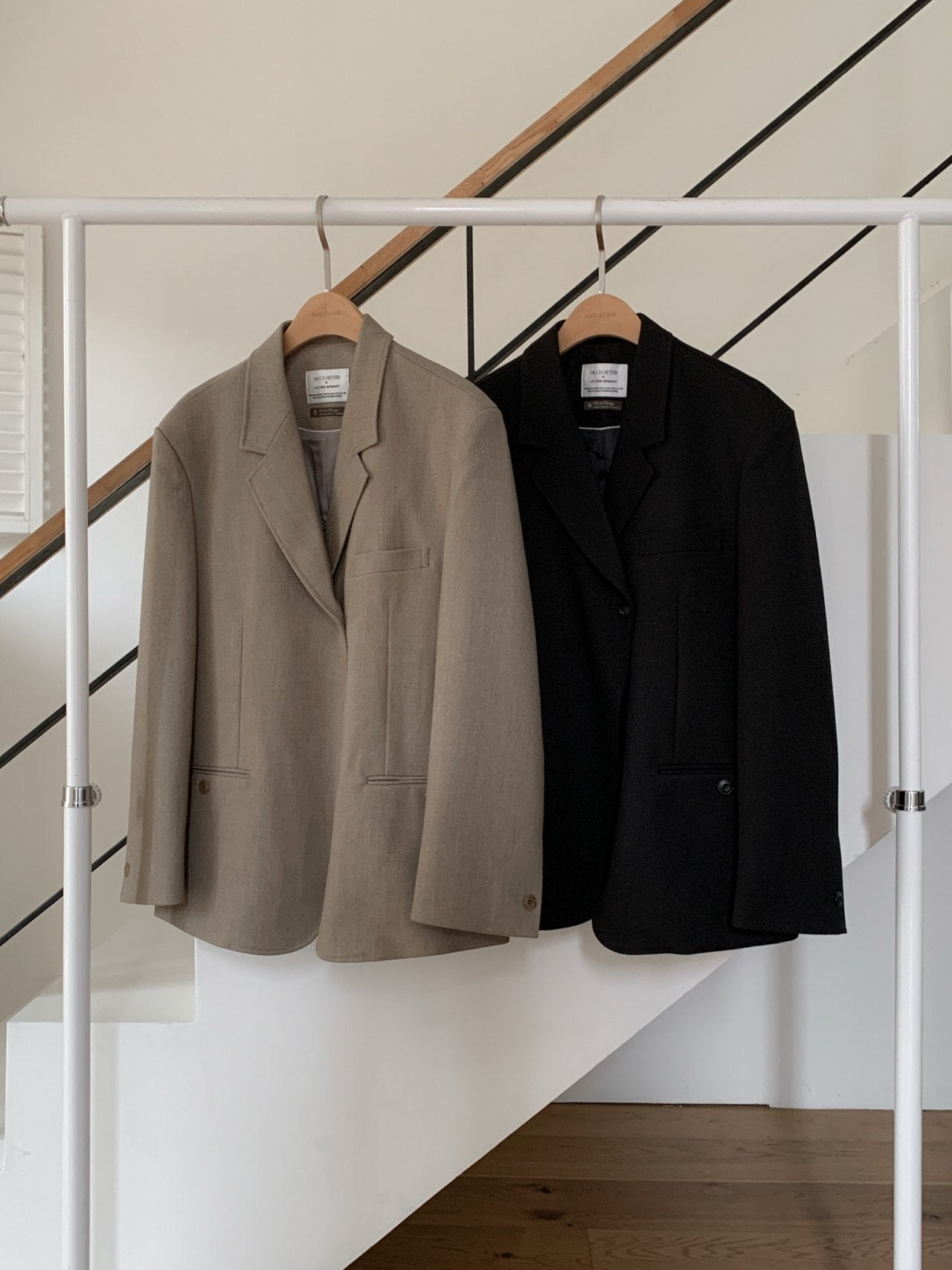 Oversized Wool-Blend Blazer