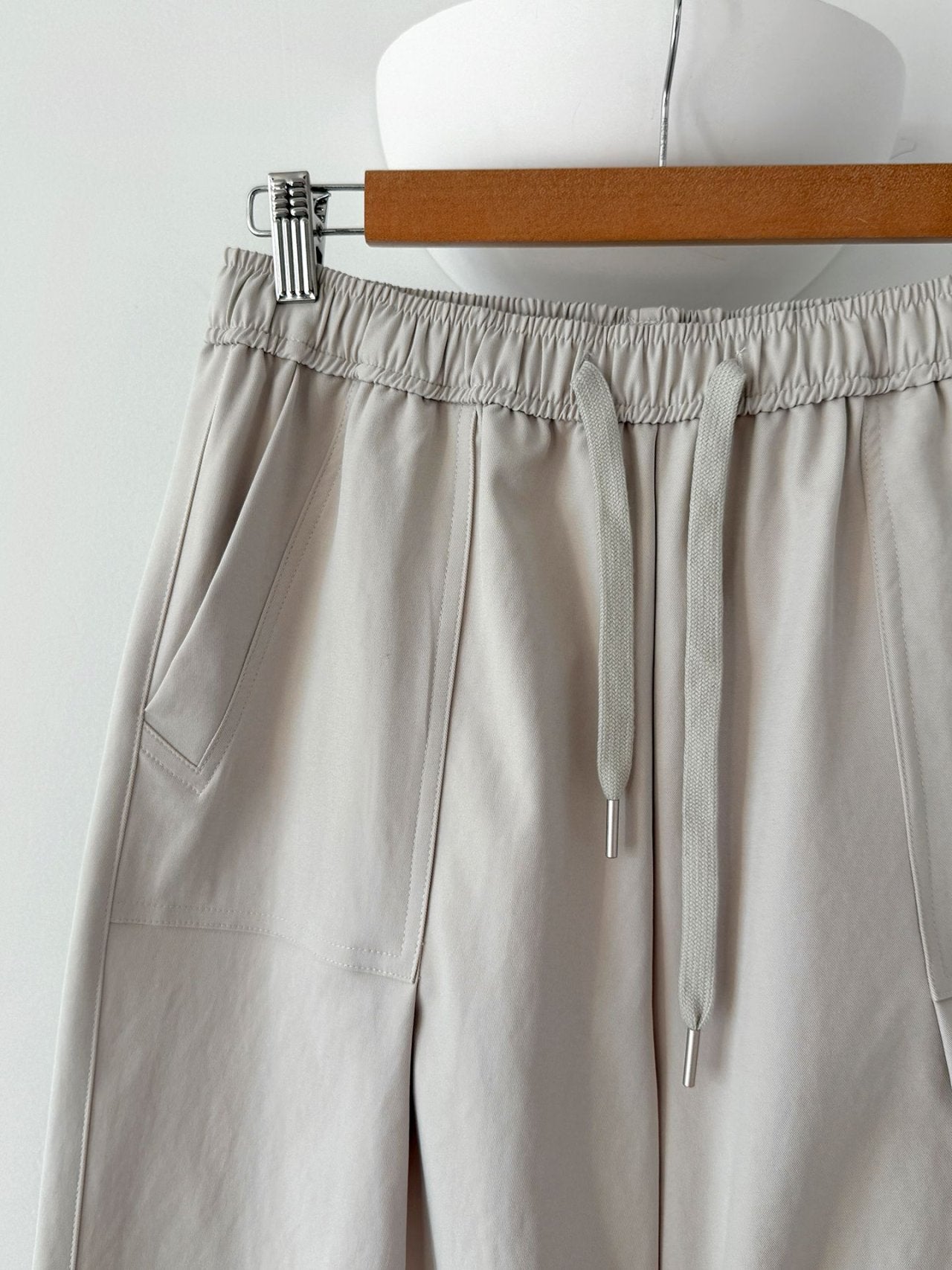 Wide Cargo Parachute Pants