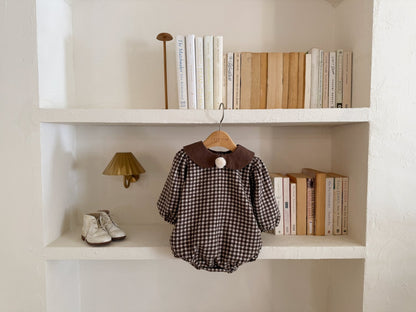 Kids Checkered Bodysuit