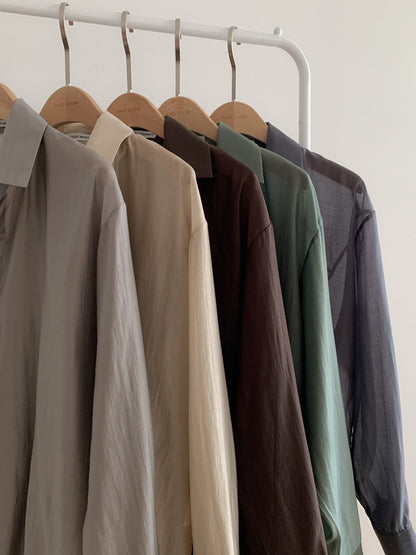 Satin Oversized Shirt