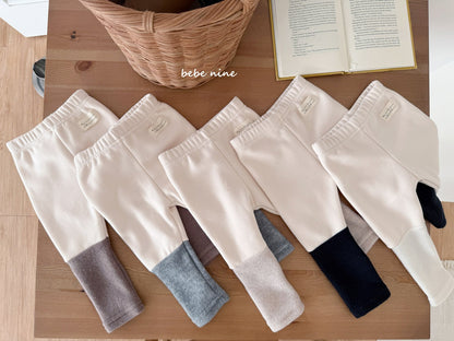 Two-Tone Fleece Leggings