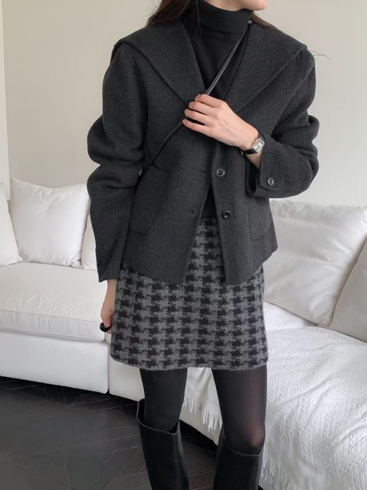 Short Handmade Coat