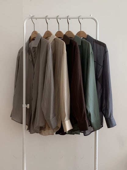 Satin Oversized Shirt