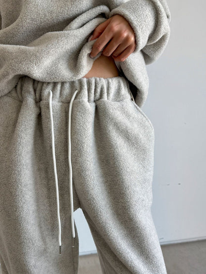 Cozy Fleece Half-Zip Lounge Set