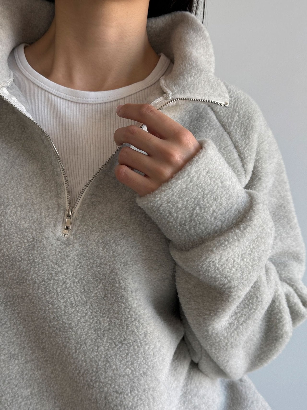 Cozy Fleece Half-Zip Lounge Set