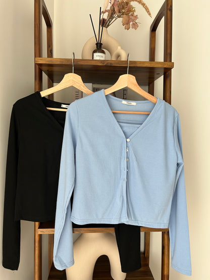 Tank Top and Cardigan Set