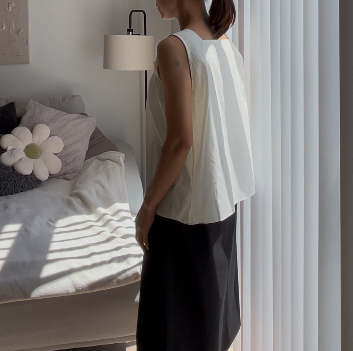 【COLOR iN ID】Ir unbalanced string skirt String Unbalanced Skirt – La Palette