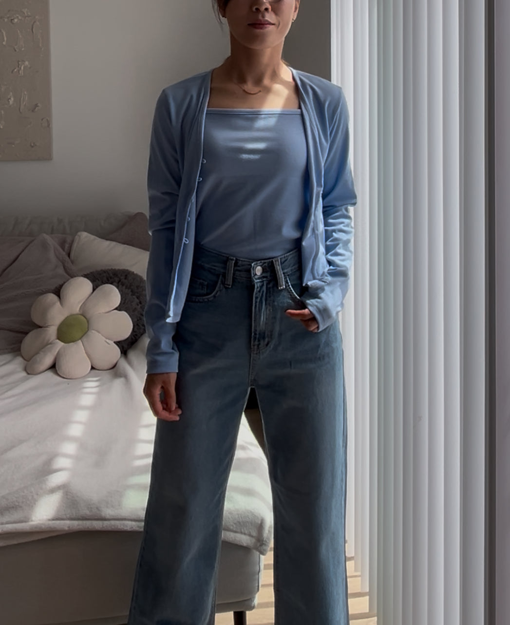 Tank Top and Cardigan Set