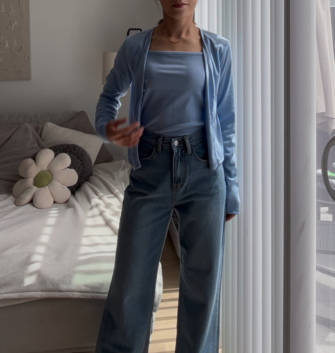 Tank Top and Cardigan Set