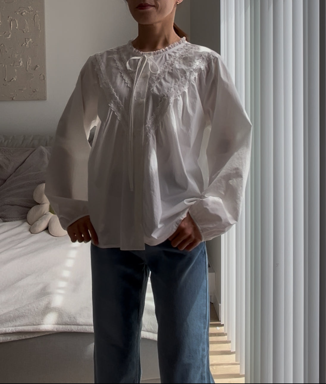 Lace Detail Blouse