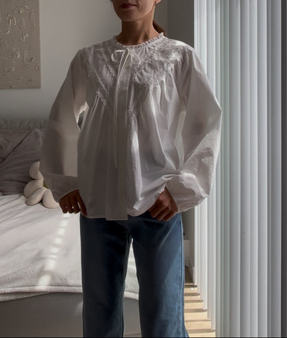 Lace Detail Blouse