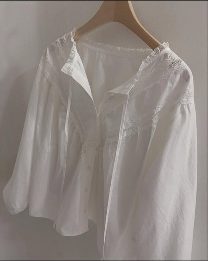 Lace Detail Blouse