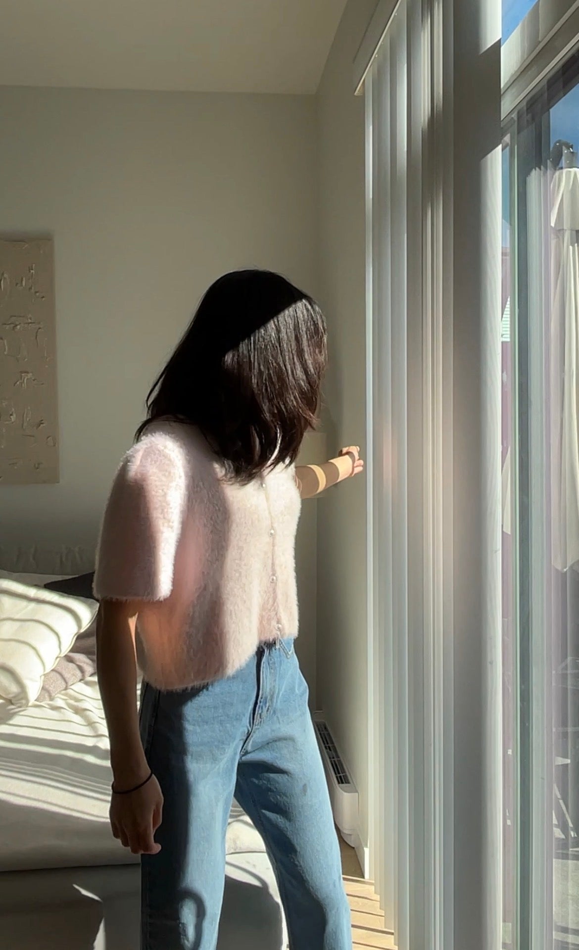 Soft Fuzzy Knit Cardigan