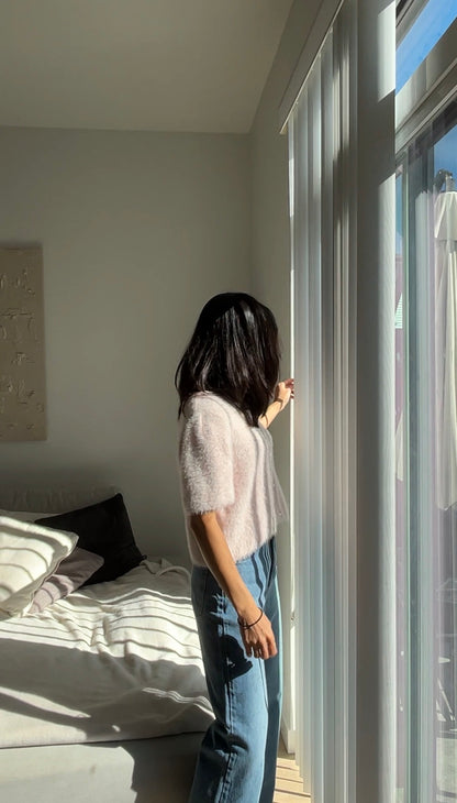 Soft Fuzzy Knit Cardigan