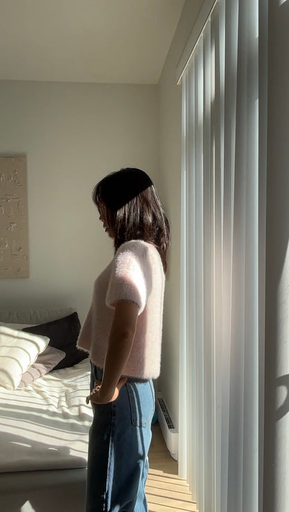 Soft Fuzzy Knit Cardigan