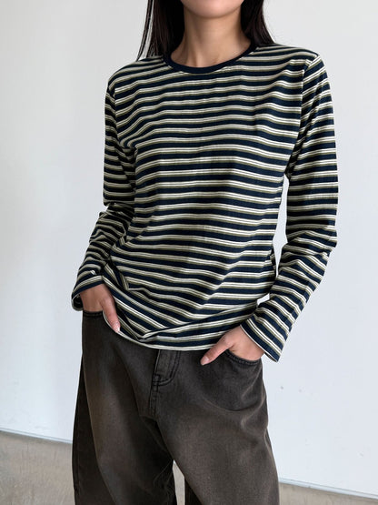 Classic Stripe Long-Sleeve Tee