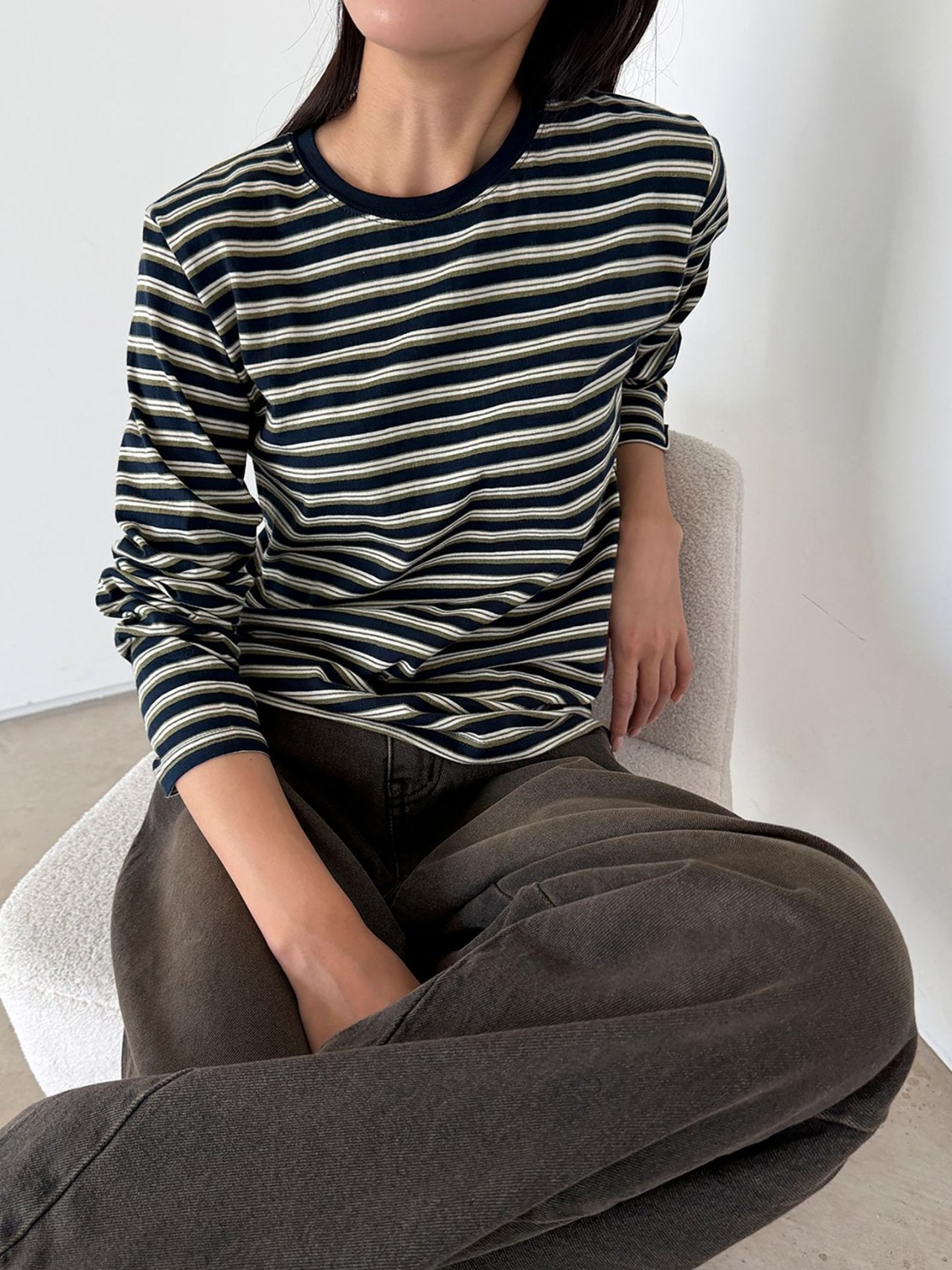 Classic Stripe Long-Sleeve Tee