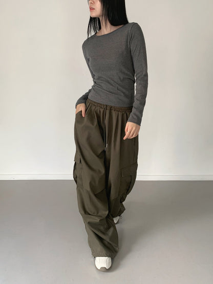 Essential Fitted Long-Sleeve Tee