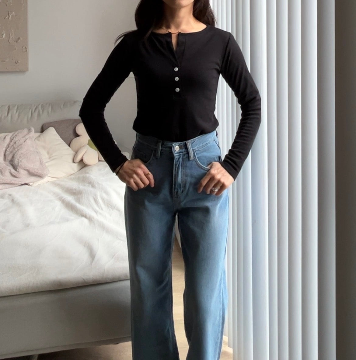 Essential Long-Sleeve Henley