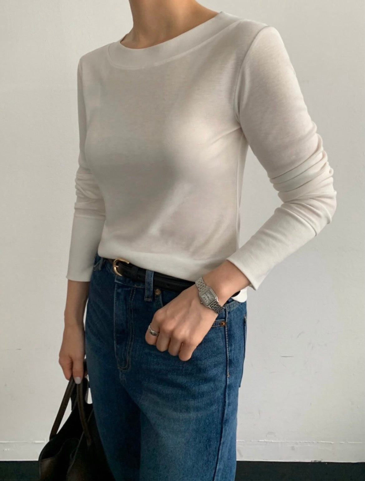 Bold Slim Ribbed Top