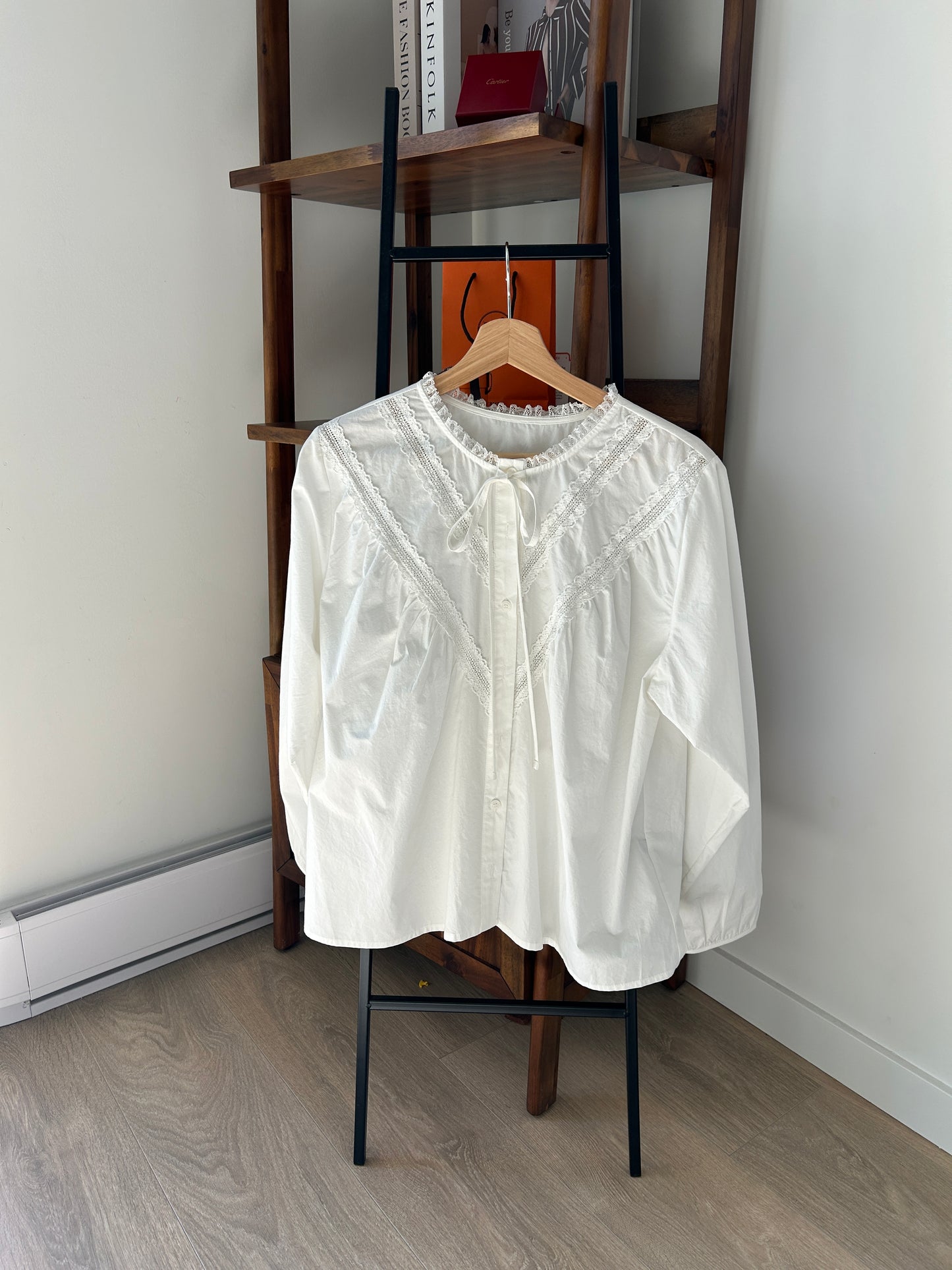 Lace Detail Blouse