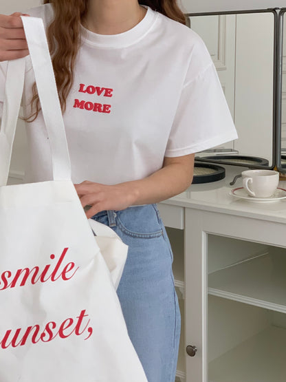 'Love More' Graphic T-Shirt