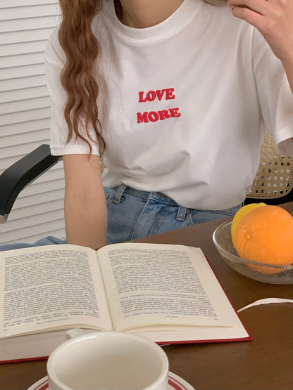 'Love More' Graphic T-Shirt
