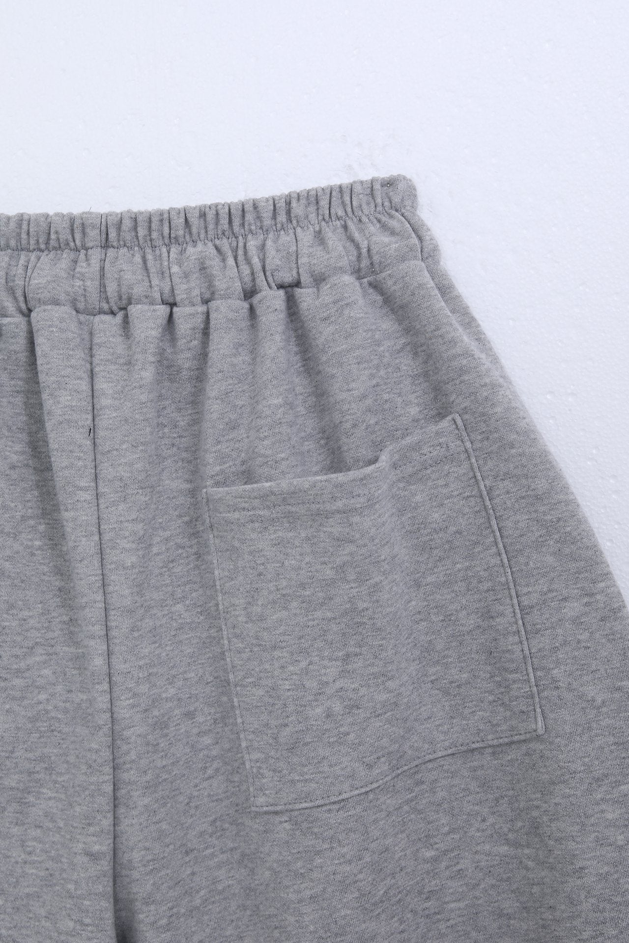 Wide Leg Sweat Bermuda Shorts