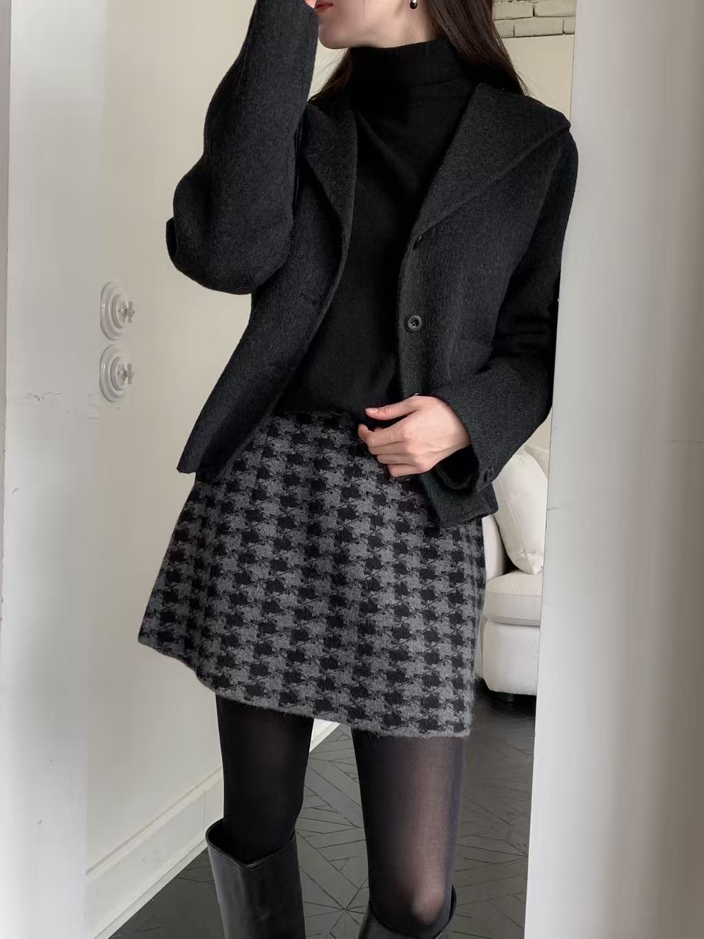 Short Handmade Coat