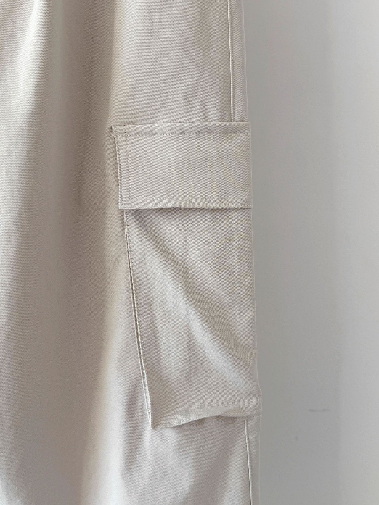 Wide Cargo Parachute Pants