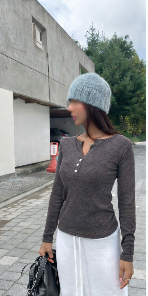 Essential Long-Sleeve Henley